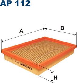 Filtron AP112 - Filtro de aire parts5.com