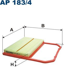 Filtron AP183/4 - Filtru aer parts5.com