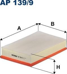 Filtron AP 139/9 - Zracni filter parts5.com