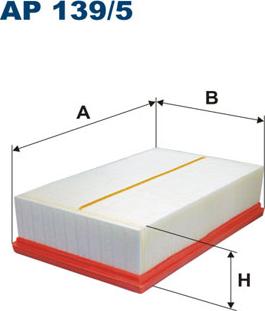 Filtron AP139/5 - Filtro de aire parts5.com