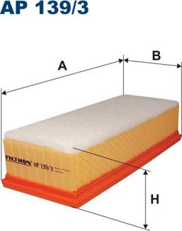 Filtron AP139/3 - Воздушный фильтр parts5.com