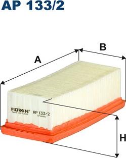 Filtron AP133/2 - Filtar za zrak parts5.com