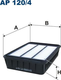 Filtron AP120/4 - Filtar za zrak parts5.com