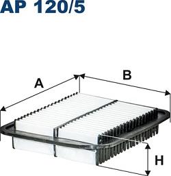 Filtron AP120/5 - Air Filter parts5.com