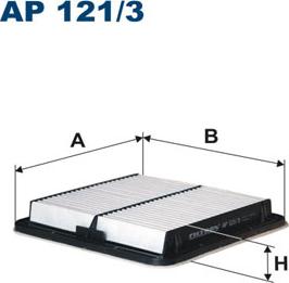 Filtron AP121/3 - Filtru aer parts5.com