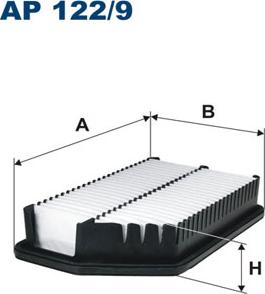 Filtron AP122/9 - Filtru aer parts5.com