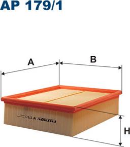 Filtron AP179/1 - Légszűrő parts5.com