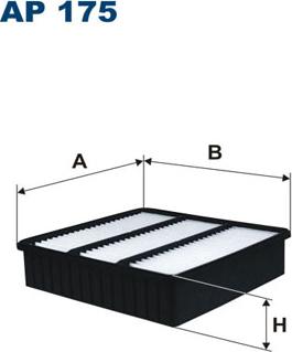 Filtron AP175 - Filtru aer parts5.com