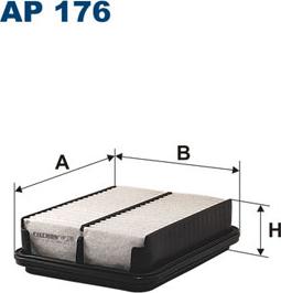 Filtron AP176 - Filtru aer parts5.com