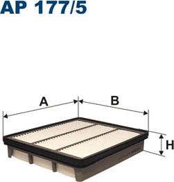 Filtron AP177/5 - Filtre à air parts5.com