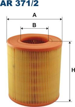 Filtron AR371/2 - Filtru aer parts5.com