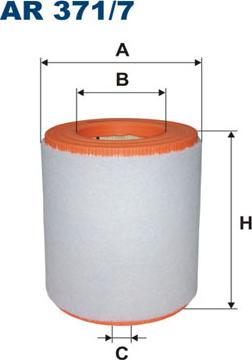 Filtron AR371/7 - Ilmansuodatin parts5.com