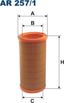 Filtron AR257/1 - Ilmansuodatin parts5.com