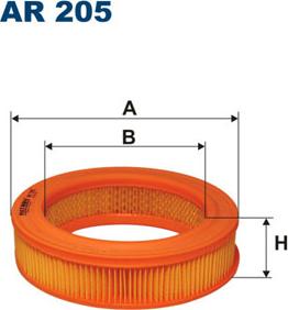 Filtron AR205 - Air Filter parts5.com