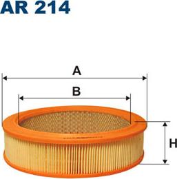 Filtron AR214 - Filtru aer parts5.com