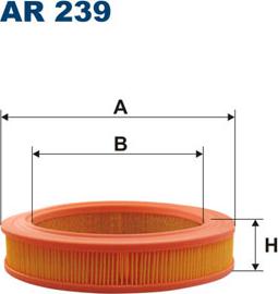 Filtron AR239 - Filtro de aire parts5.com