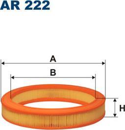 Filtron AR222 - Filtre à air parts5.com