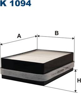 Filtron K1094 - Filtru, aer habitaclu parts5.com