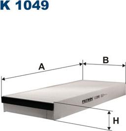 Filtron K1049 - Filtru, aer habitaclu parts5.com