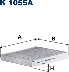 Filtron K 1055A - Filter, zrak notranjega prostora parts5.com