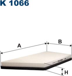 Filtron K1066 - Filter, interior air parts5.com