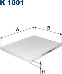 Filtron K1001 - Φίλτρο, αέρας εσωτερικού χώρου parts5.com