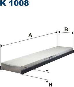 Filtron K1008 - Filtru, aer habitaclu parts5.com