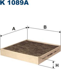 Filtron K1089A - Filtro, aire habitáculo parts5.com