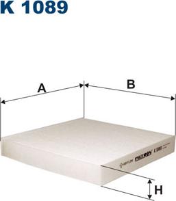 Filtron K1089 - Filtar, zrak unutarnjeg prostora parts5.com