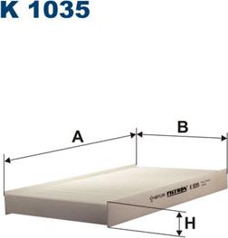 Filtron K1035 - Filter vnútorného priestoru parts5.com