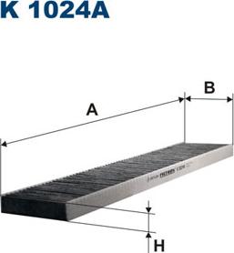 Filtron K1024A - Filtru, aer habitaclu parts5.com