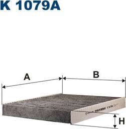 Filtron K1079A - Filter, interior air parts5.com