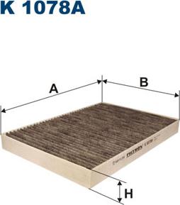 Filtron K1078A - Filter, interior air parts5.com