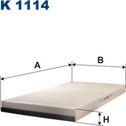 Filtron K1114 - Filtru, aer habitaclu parts5.com