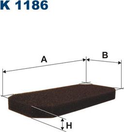 Filtron K1186 - Филтър купе (поленов филтър) parts5.com