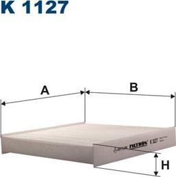 Filtron K1127 - Filter, interior air parts5.com