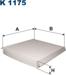 Filtron K1175 - Filtru, aer habitaclu parts5.com