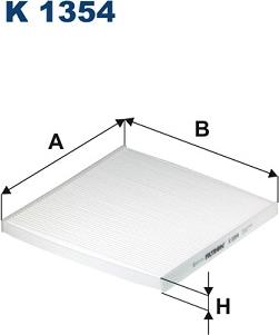 Filtron K1354 - Filter, interior air parts5.com