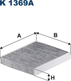 Filtron K 1369A - Filter, zrak notranjega prostora parts5.com