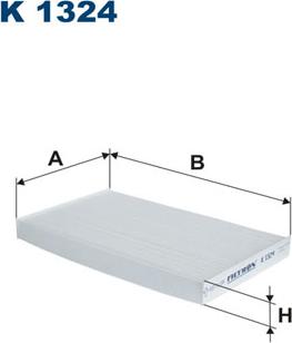 Filtron K1324 - Filtru, aer habitaclu parts5.com