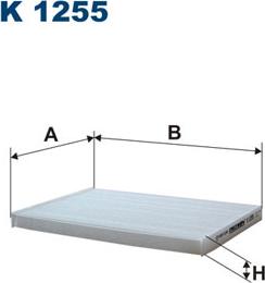 Filtron K1255 - Filtro, aire habitáculo parts5.com