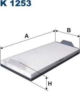 Filtron K1253 - Suodatin, sisäilma parts5.com