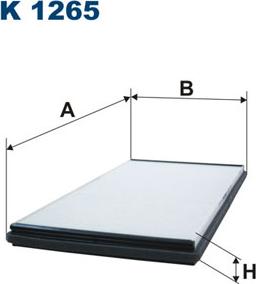 Filtron K1265 - Filtru, aer habitaclu parts5.com