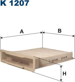 Filtron K1207 - Filtru, aer habitaclu parts5.com