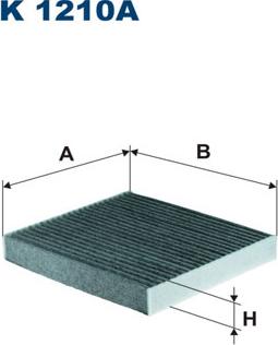 Filtron K1210A - Filter, zrak notranjega prostora parts5.com