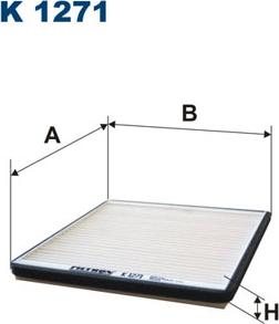 Filtron K1271 - Filtru, aer habitaclu parts5.com