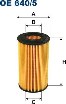 Filtron OE640/5 - Oljni filter parts5.com