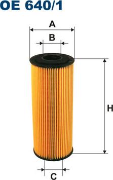 Filtron OE640/1 - Oil Filter parts5.com