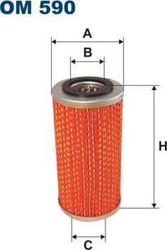 Filtron OM590 - Filtar za ulje parts5.com