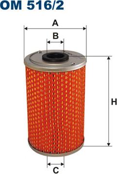 Filtron OM516/2 - Oil Filter parts5.com